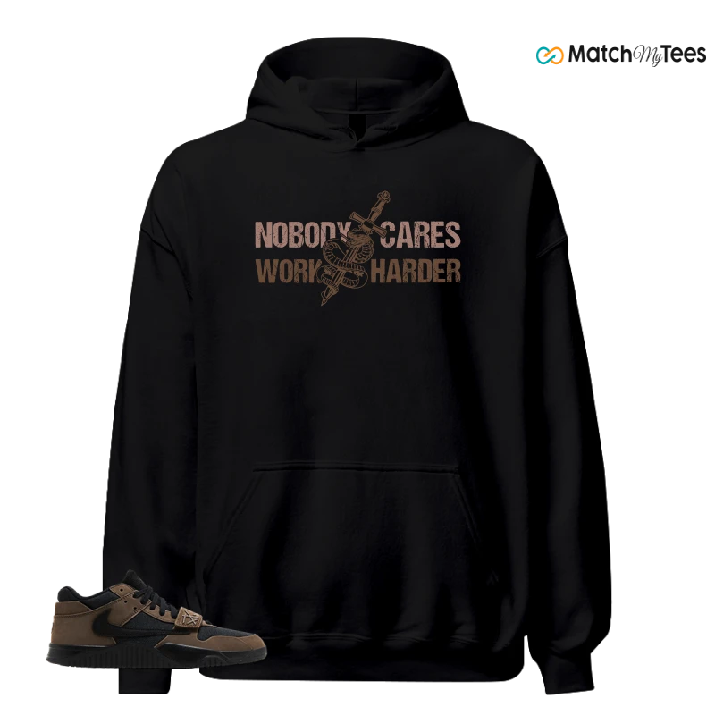 NIKE JORDAN JUMPMAN JACK TRAVIS SCOTT DARK MOCHA SNEAKER Matching Tees hoodie