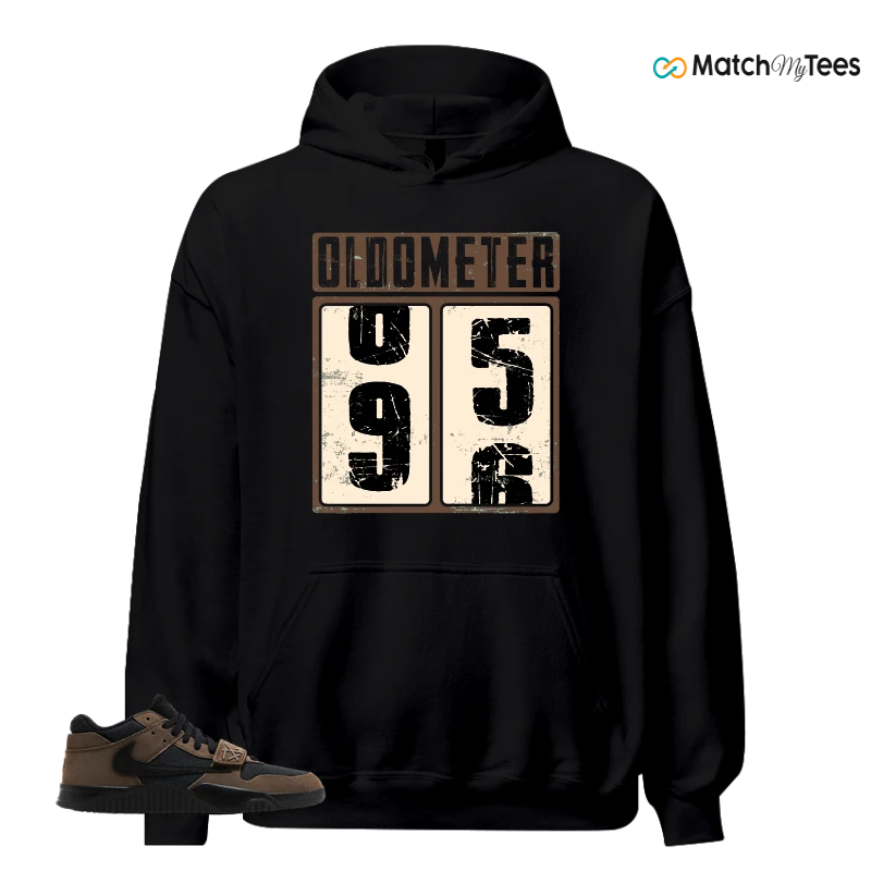 NIKE JORDAN JUMPMAN JACK TRAVIS SCOTT DARK MOCHA SNEAKER Matching Tees hoodie