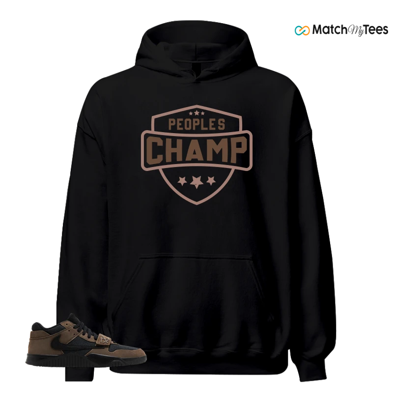 NIKE JORDAN JUMPMAN JACK TRAVIS SCOTT DARK MOCHA SNEAKER Matching Tees hoodie