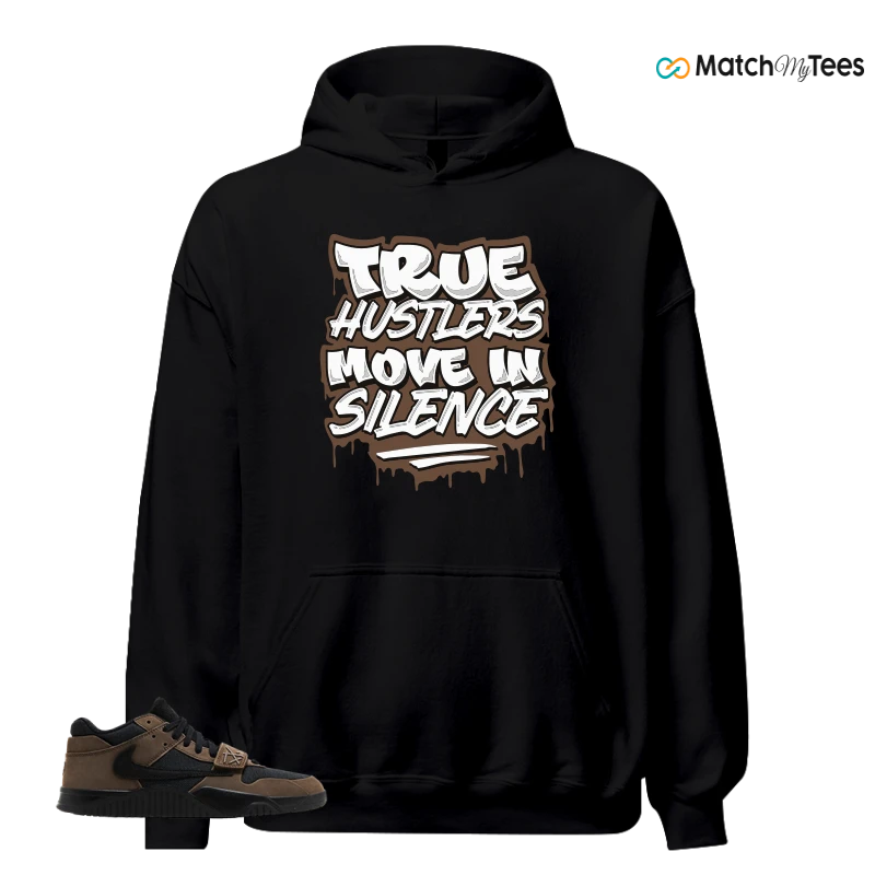 NIKE JORDAN JUMPMAN JACK TRAVIS SCOTT DARK MOCHA SNEAKER Matching Tees hoodie