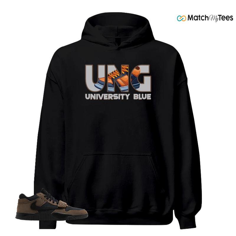 NIKE JORDAN JUMPMAN JACK TRAVIS SCOTT DARK MOCHA SNEAKER Matching Tees hoodie