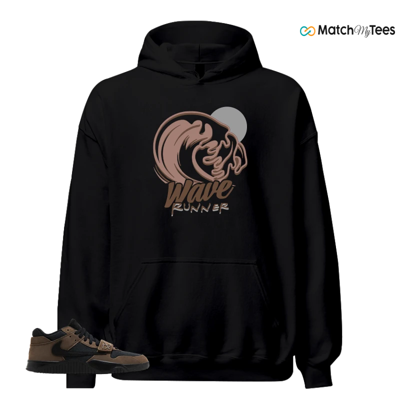 NIKE JORDAN JUMPMAN JACK TRAVIS SCOTT DARK MOCHA SNEAKER Matching Tees hoodie