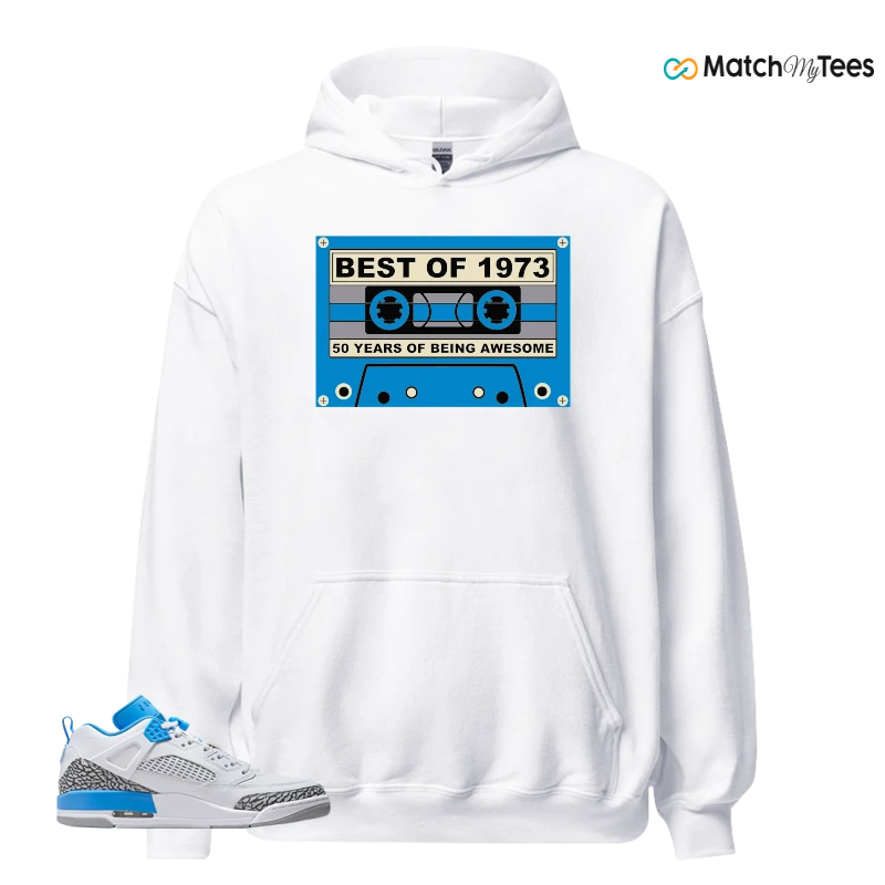 NIKE JORDAN SPIZIKE LOW UNC SNEAKER Matching Tees hoodie