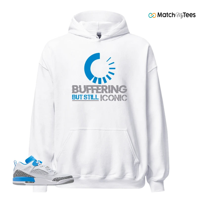 NIKE JORDAN SPIZIKE LOW UNC SNEAKER Matching Tees hoodie