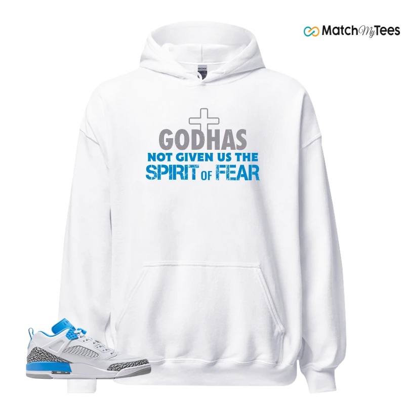 NIKE JORDAN SPIZIKE LOW UNC SNEAKER Matching Tees hoodie
