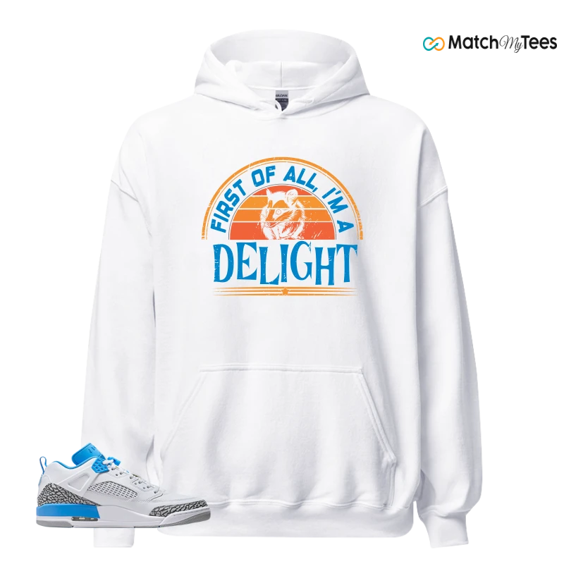 NIKE JORDAN SPIZIKE LOW UNC SNEAKER Matching Tees hoodie