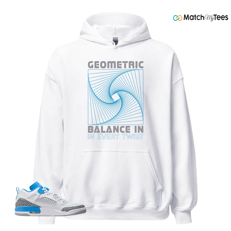 NIKE JORDAN SPIZIKE LOW UNC SNEAKER Matching Tees hoodie