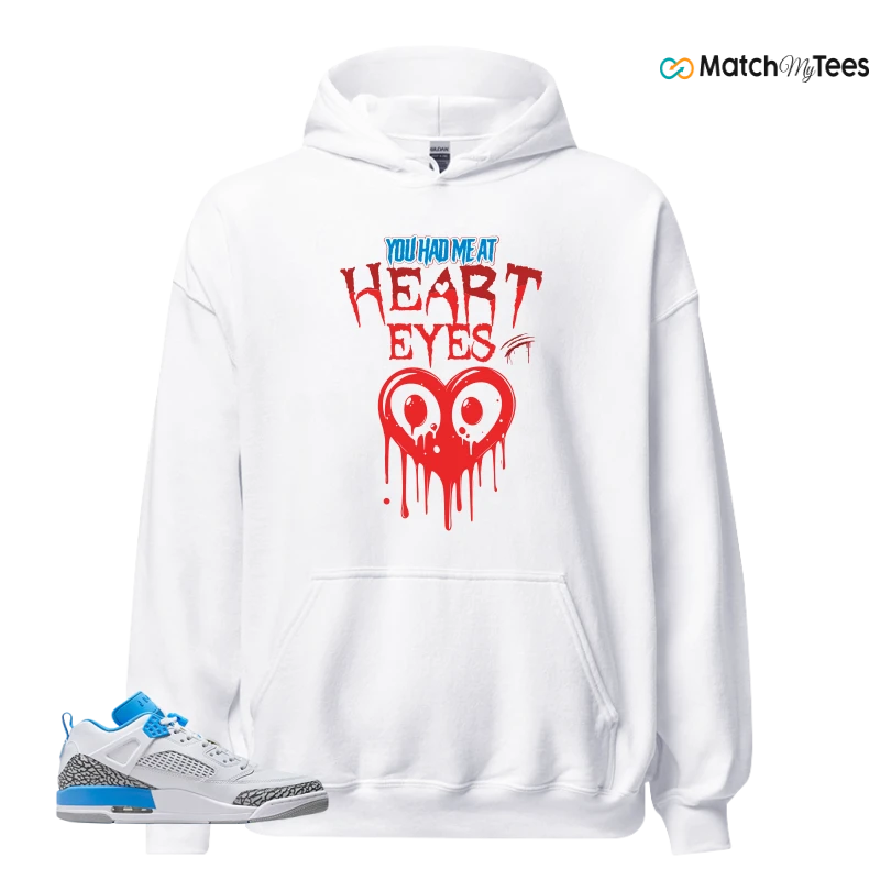 NIKE JORDAN SPIZIKE LOW UNC SNEAKER Matching Tees hoodie