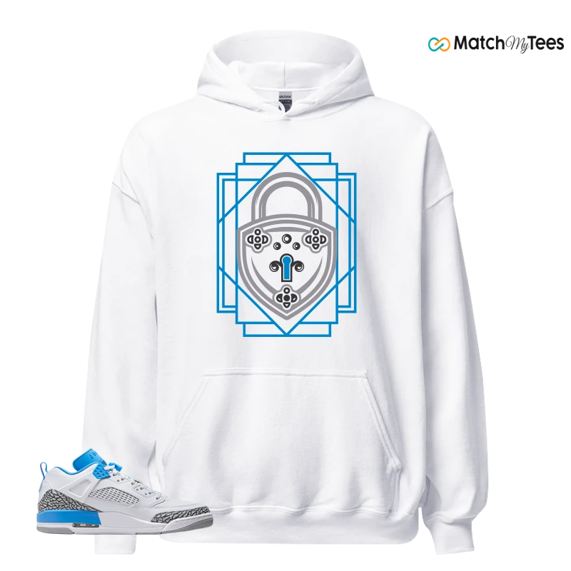 NIKE JORDAN SPIZIKE LOW UNC SNEAKER Matching Tees hoodie