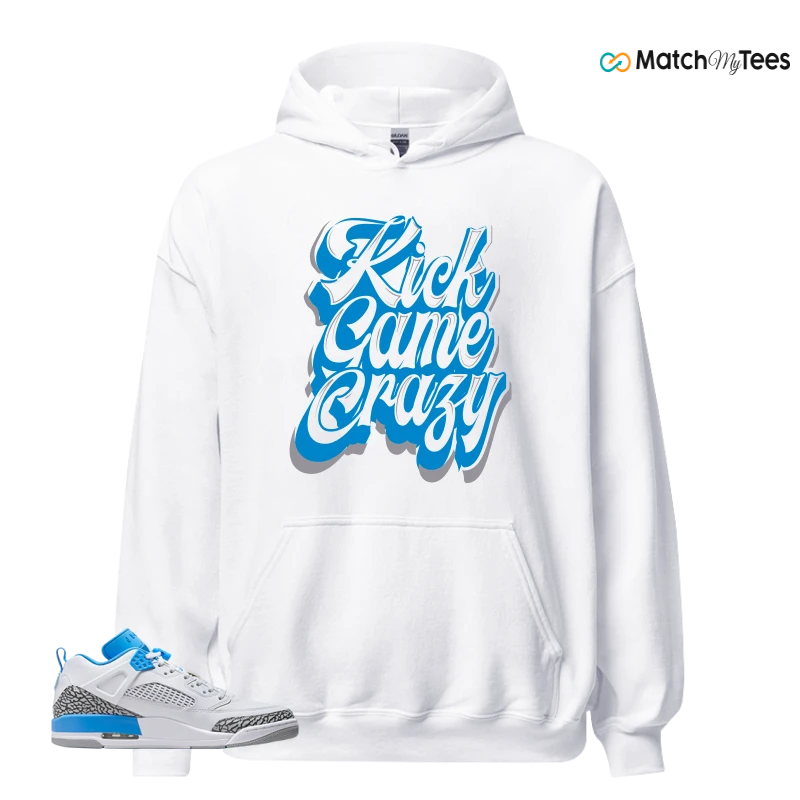 NIKE JORDAN SPIZIKE LOW UNC SNEAKER Matching Tees Hoodie for Men