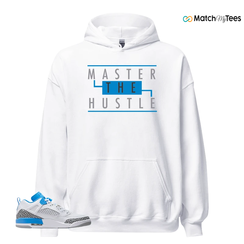 NIKE JORDAN SPIZIKE LOW UNC SNEAKER Matching Tees hoodie