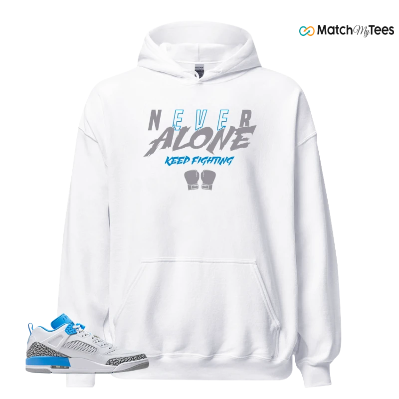 NIKE JORDAN SPIZIKE LOW UNC SNEAKER Matching Tees Hoodie for Men