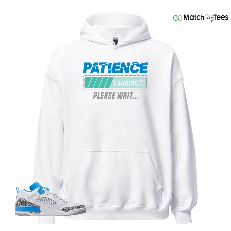 NIKE JORDAN SPIZIKE LOW UNC SNEAKER Matching Tees hoodie