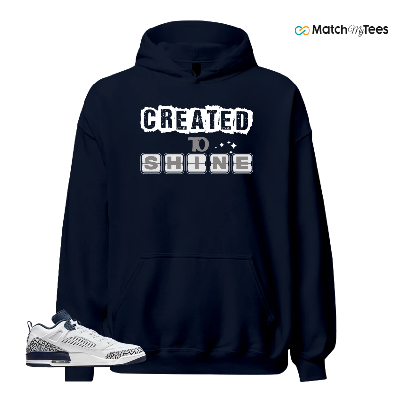 NIKE JORDAN SPIZIKE LOW WHITE OBSIDIAN SNEAKER Matching Tees hoodie
