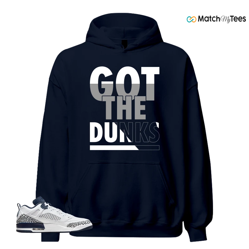 NIKE JORDAN SPIZIKE LOW WHITE OBSIDIAN SNEAKER Matching Tees hoodie