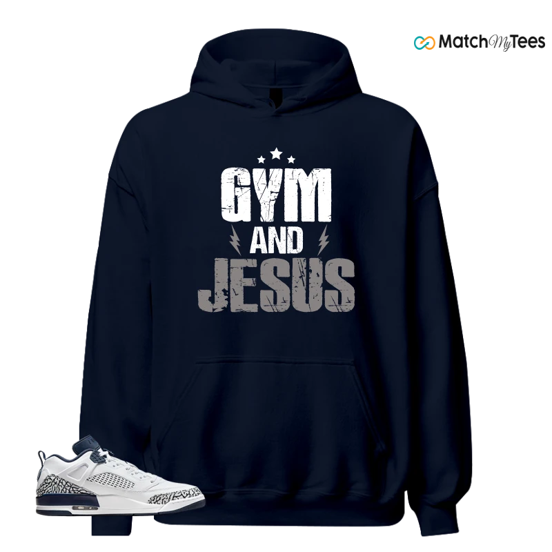 NIKE JORDAN SPIZIKE LOW WHITE OBSIDIAN SNEAKER Matching Tees hoodie