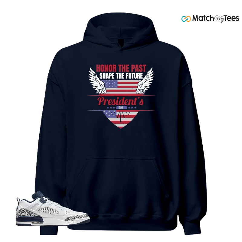 NIKE JORDAN SPIZIKE LOW WHITE OBSIDIAN SNEAKER Matching Tees hoodie