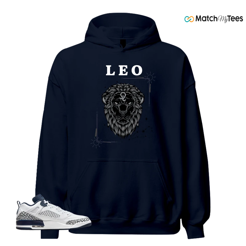 NIKE JORDAN SPIZIKE LOW WHITE OBSIDIAN SNEAKER Matching Tees Hoodie for Men