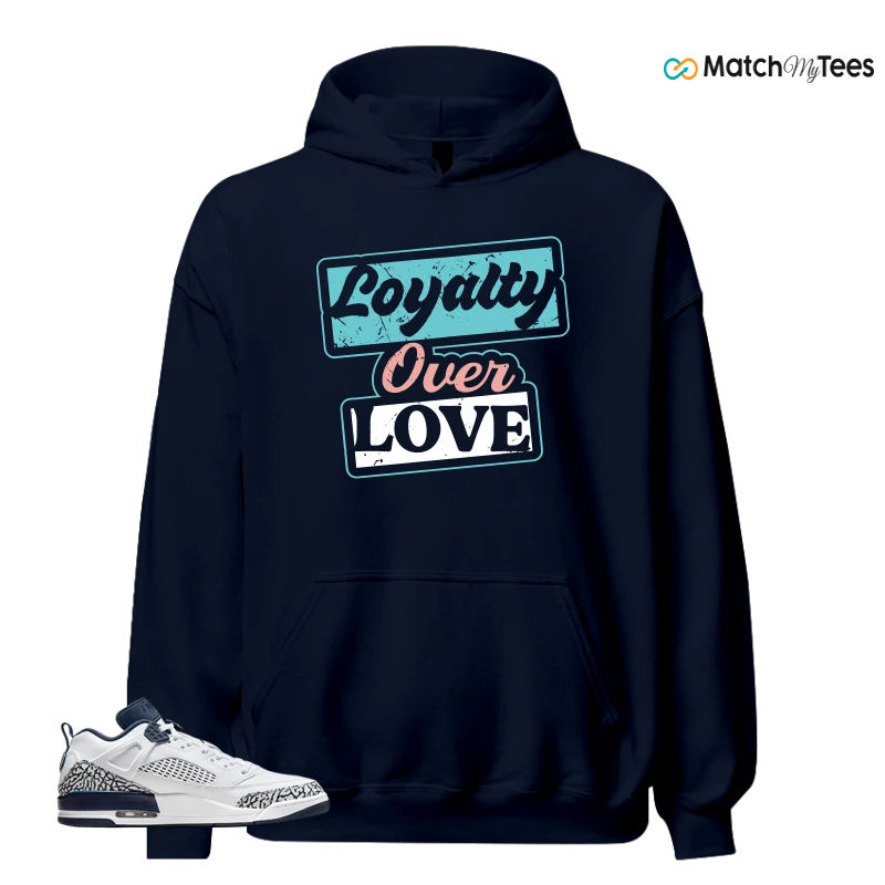 NIKE JORDAN SPIZIKE LOW WHITE OBSIDIAN SNEAKER Matching Tees hoodie