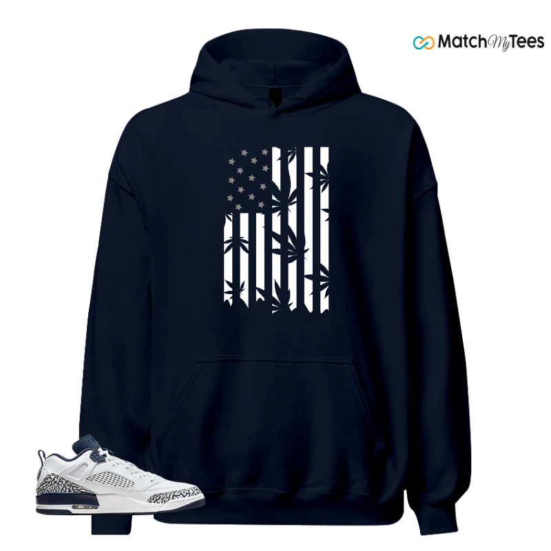 NIKE JORDAN SPIZIKE LOW WHITE OBSIDIAN SNEAKER Matching Tees hoodie