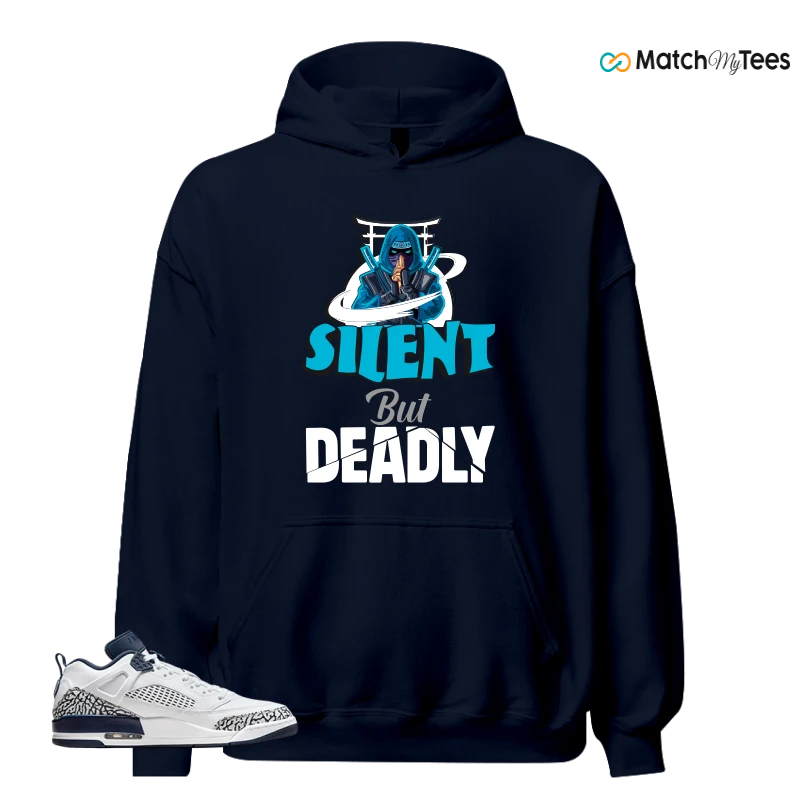 NIKE JORDAN SPIZIKE LOW WHITE OBSIDIAN SNEAKER Matching Tees hoodie