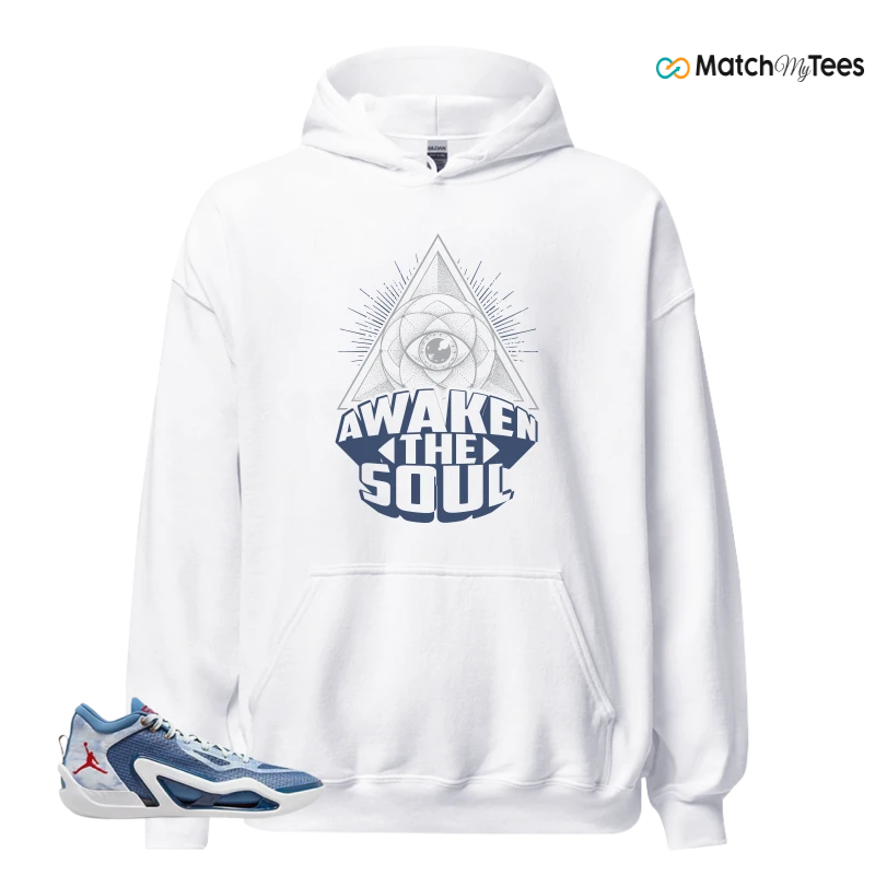 NIKE JORDAN TATUM 1 DENIM SNEAKER Matching Tees hoodie
