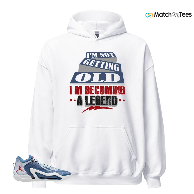 NIKE JORDAN TATUM 1 DENIM SNEAKER Matching Tees hoodie