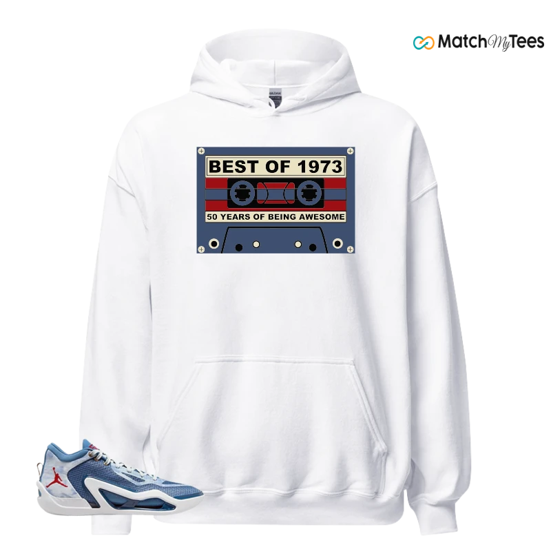 NIKE JORDAN TATUM 1 DENIM SNEAKER Matching Tees hoodie