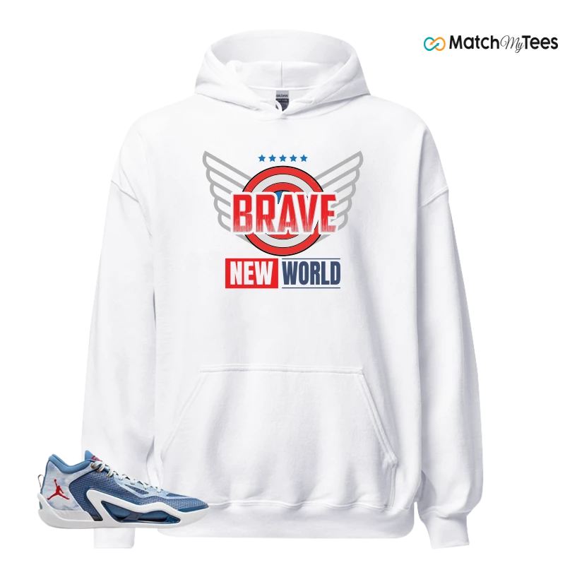 NIKE JORDAN TATUM 1 DENIM SNEAKER Matching Tees hoodie