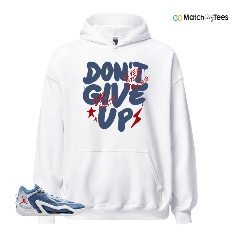 NIKE JORDAN TATUM 1 DENIM SNEAKER Matching Tees Hoodie for Men