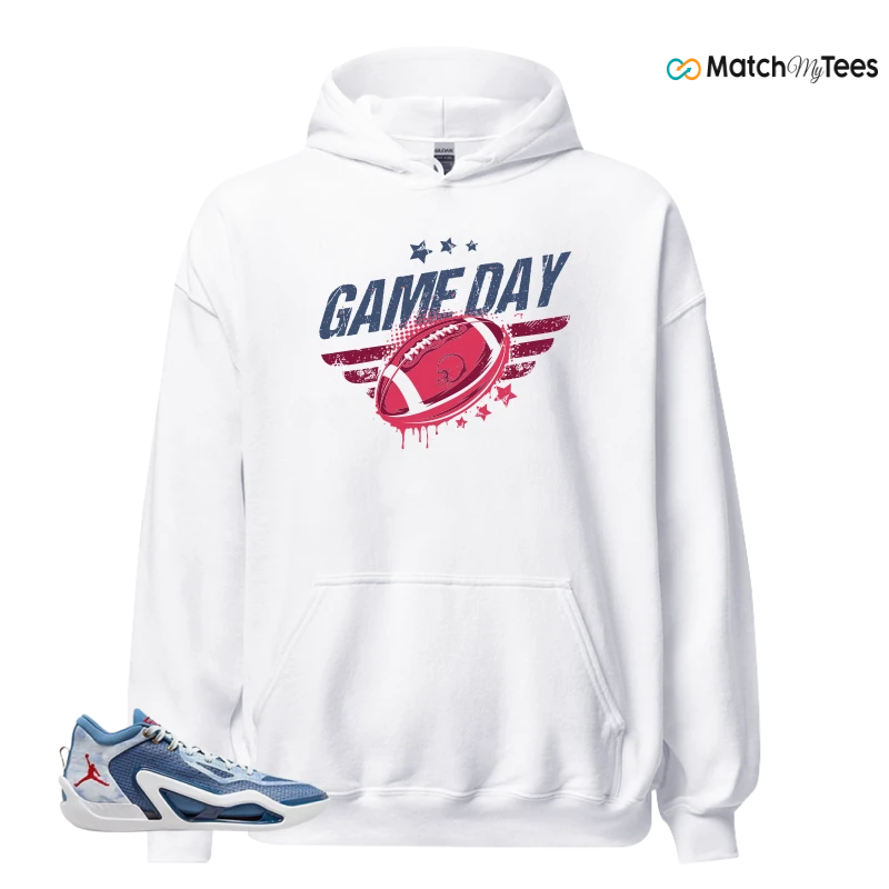 NIKE JORDAN TATUM 1 DENIM SNEAKER Matching Tees hoodie