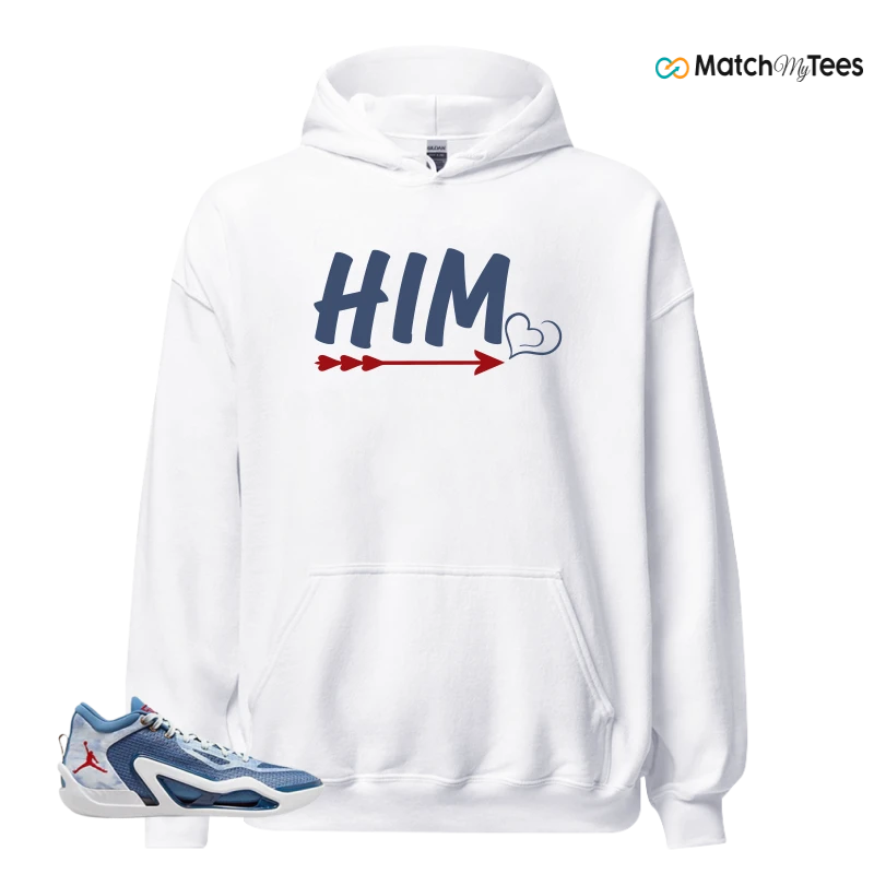 NIKE JORDAN TATUM 1 DENIM SNEAKER Matching Tees hoodie
