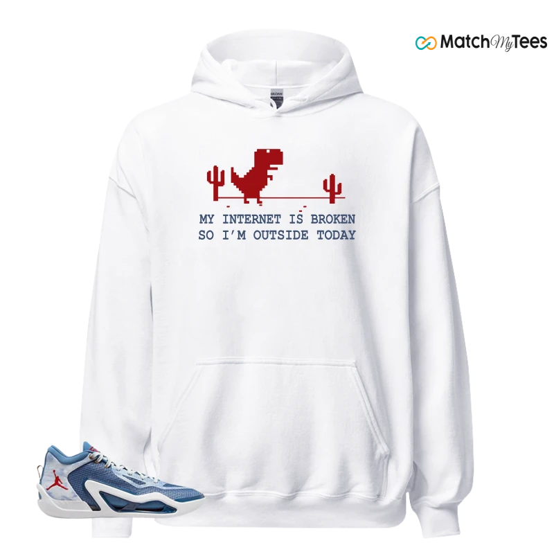 NIKE JORDAN TATUM 1 DENIM SNEAKER Matching Tees hoodie