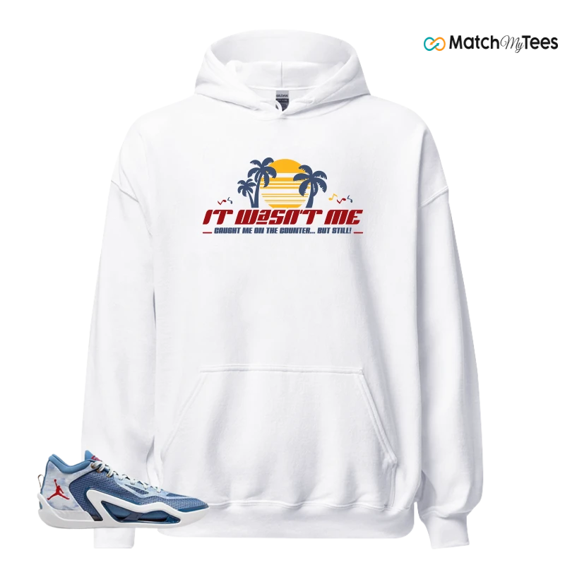 NIKE JORDAN TATUM 1 DENIM SNEAKER Matching Tees hoodie