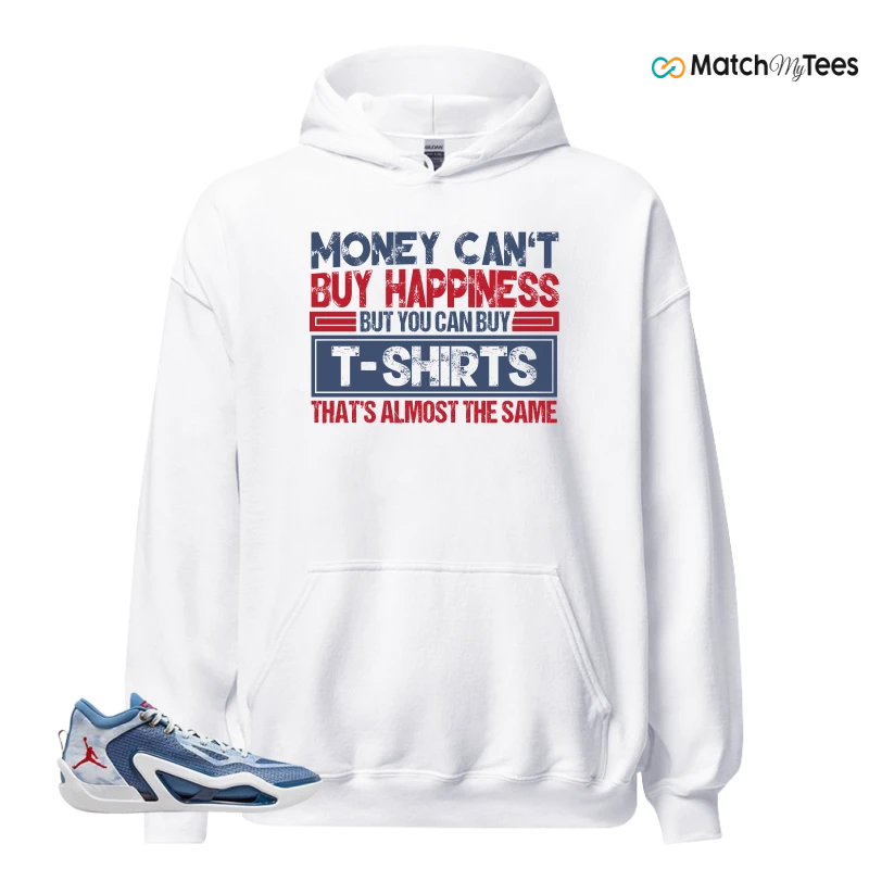 NIKE JORDAN TATUM 1 DENIM SNEAKER Matching Tees hoodie