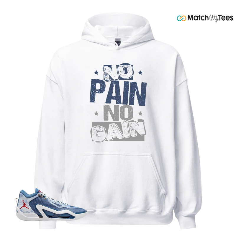 NIKE JORDAN TATUM 1 DENIM SNEAKER Matching Tees hoodie