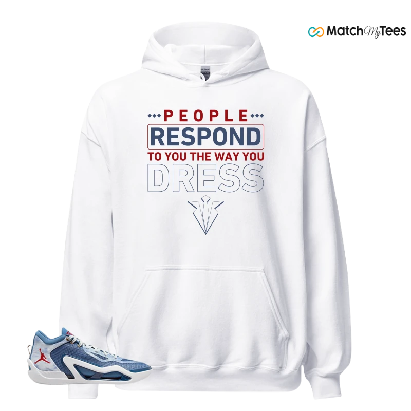 NIKE JORDAN TATUM 1 DENIM SNEAKER Matching Tees hoodie