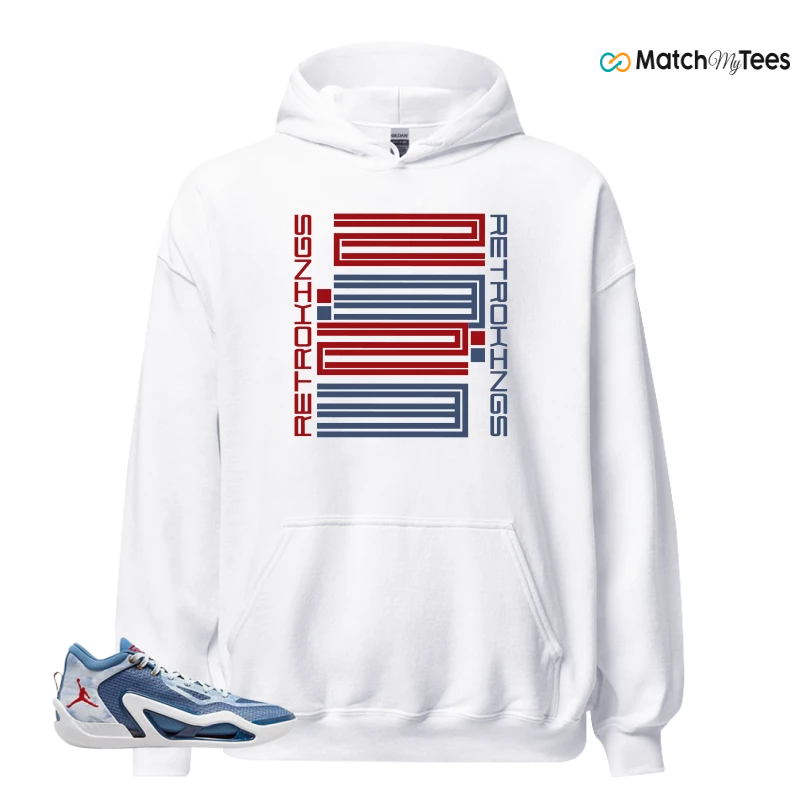 NIKE JORDAN TATUM 1 DENIM SNEAKER Matching Tees hoodie