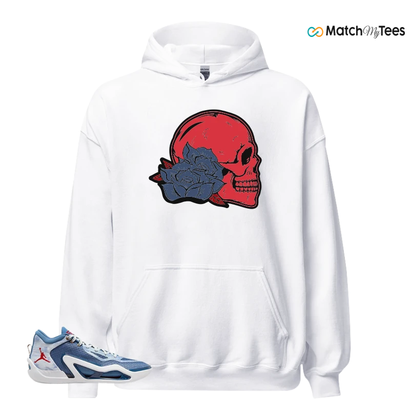 NIKE JORDAN TATUM 1 DENIM SNEAKER Matching Tees hoodie