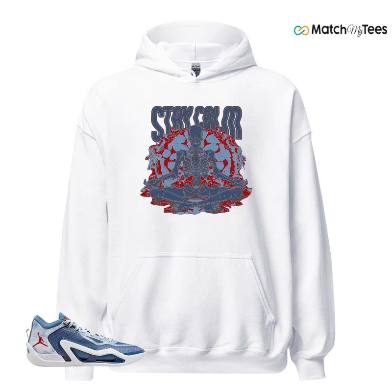 NIKE JORDAN TATUM 1 DENIM SNEAKER Matching Tees hoodie