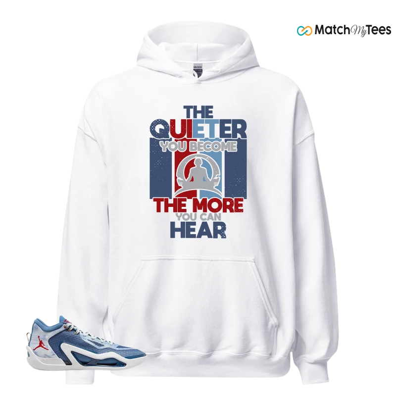 NIKE JORDAN TATUM 1 DENIM SNEAKER Matching Tees hoodie