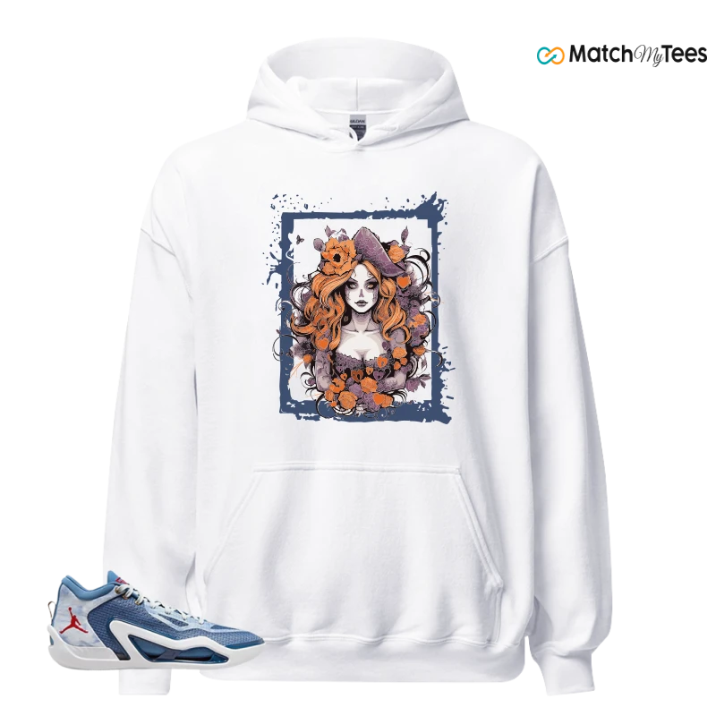 NIKE JORDAN TATUM 1 DENIM SNEAKER Matching Tees hoodie