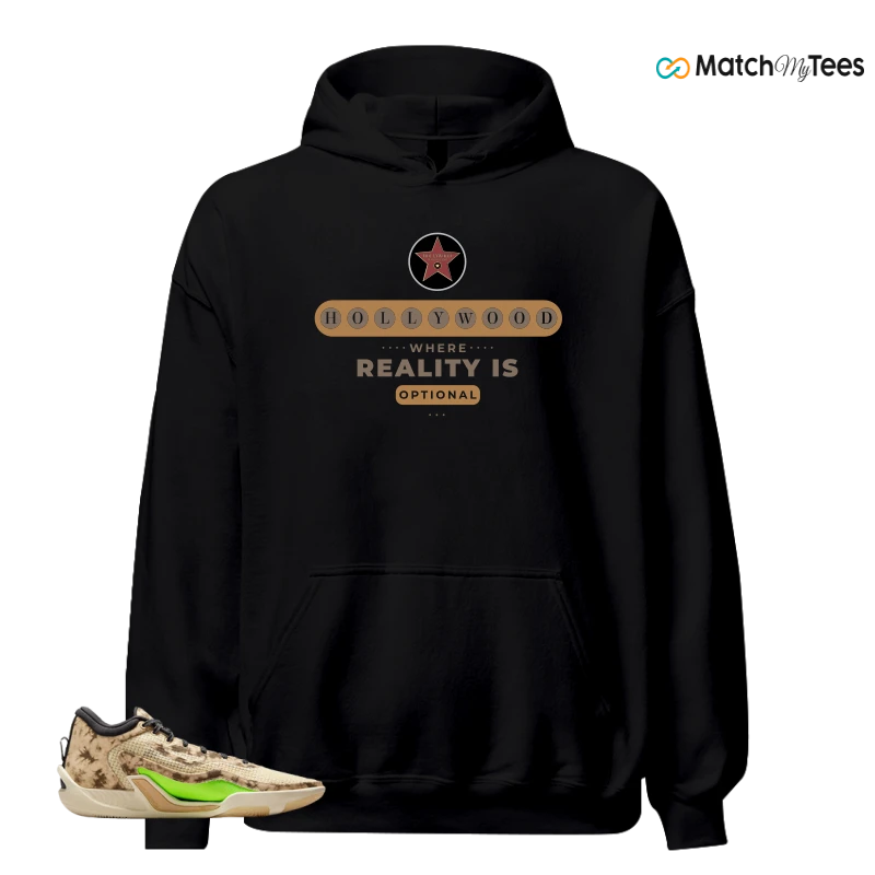NIKE JORDAN TATUM 1 TUNNEL WALK TAN BLACK SAIL VOLT SNEAKER Matching Tees hoodie