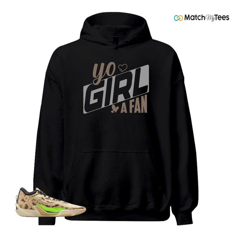 NIKE JORDAN TATUM 1 TUNNEL WALK TAN BLACK SAIL VOLT SNEAKER Matching Tees hoodie