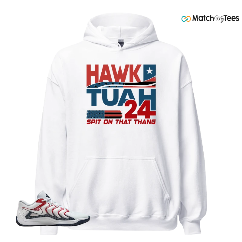 NIKE KD 17 USA WHITE UNIVERSITY RED OBSIDIAN SNEAKER Matching Tees Hoodie for Men