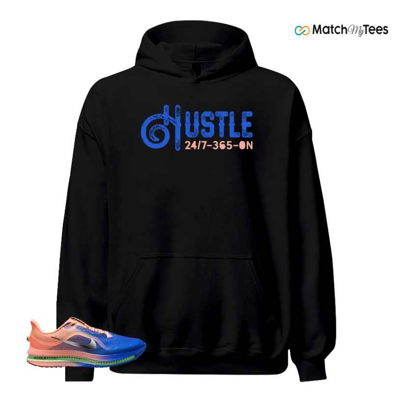 NIKE PEGASUS PREMIUM RACER BLUE ATOMIC PINK SNEAKER/RACER BLUE/ATOMIC PINK/VOLT TINT/BLACK matching Hoodie