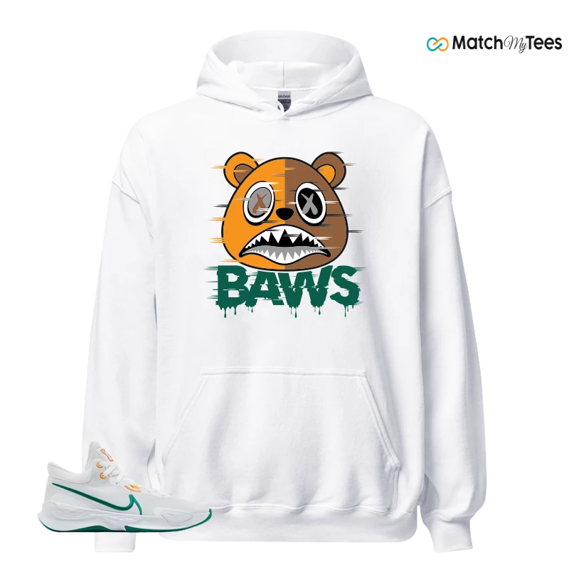 NIKE RENEW ELEVATE 3 WHITE MALACHITE SNEAKER Matching Tees hoodie