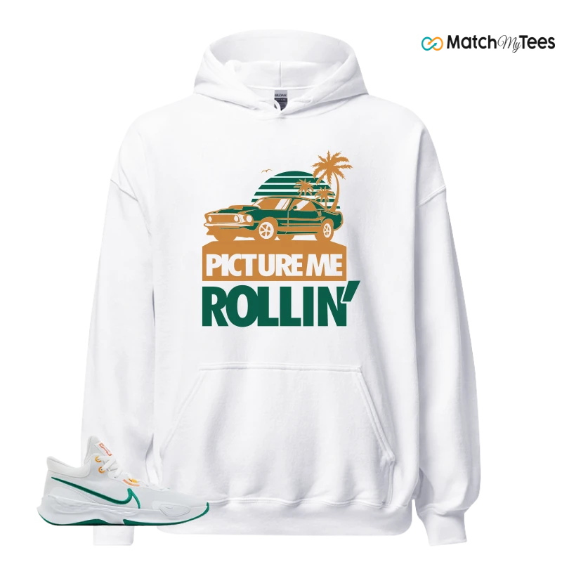 NIKE RENEW ELEVATE 3 WHITE MALACHITE SNEAKER Matching Tees hoodie