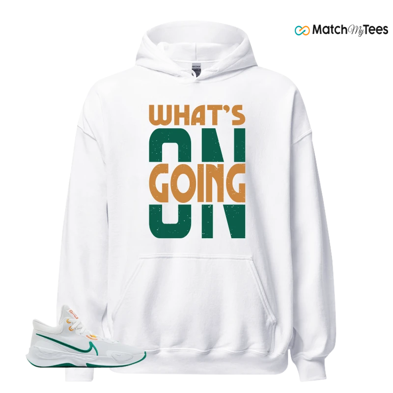 NIKE RENEW ELEVATE 3 WHITE MALACHITE SNEAKER Matching Tees hoodie