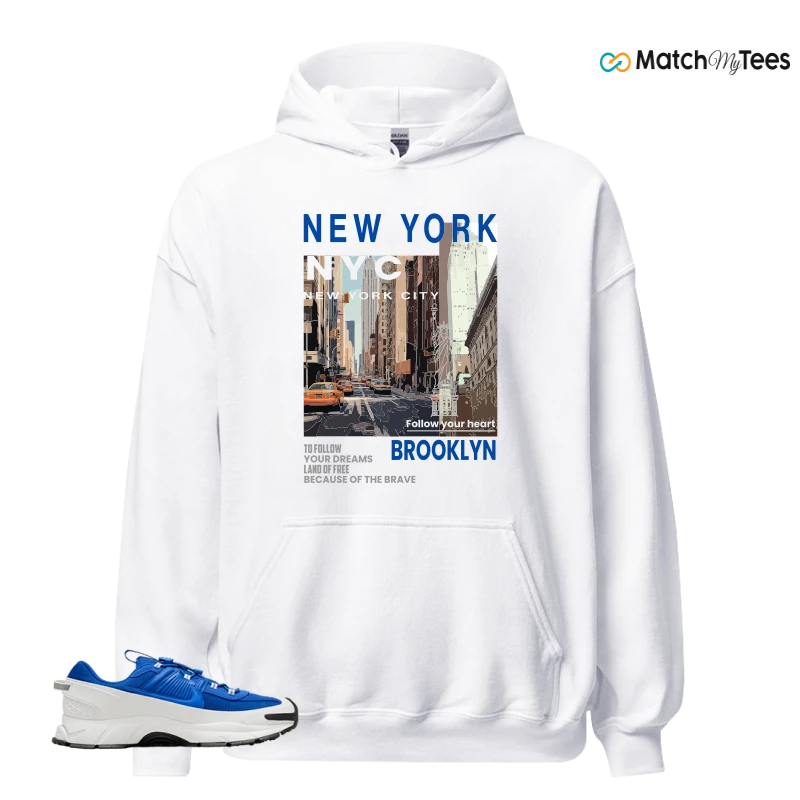 NIKE ZOOM VOMERO 5 ROAM RACER BLUE SNEAKER Matching Tees hoodie